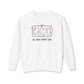 Custom Colors - Teacher Made All Day Every Day Crewneck Sweatshirt