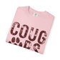 COMFORT COLORS - Cougars Distressed Paw T-Shirt