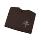 GILDAN - GET DOWN IN THE GOSPEL ADULT SWEATSHIRT GRAY CAMO CROSS