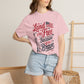 COMFORT COLORS - Land of the Free Because of the Brave T-Shirt — Patriotic Statue of Liberty Graphic Tee