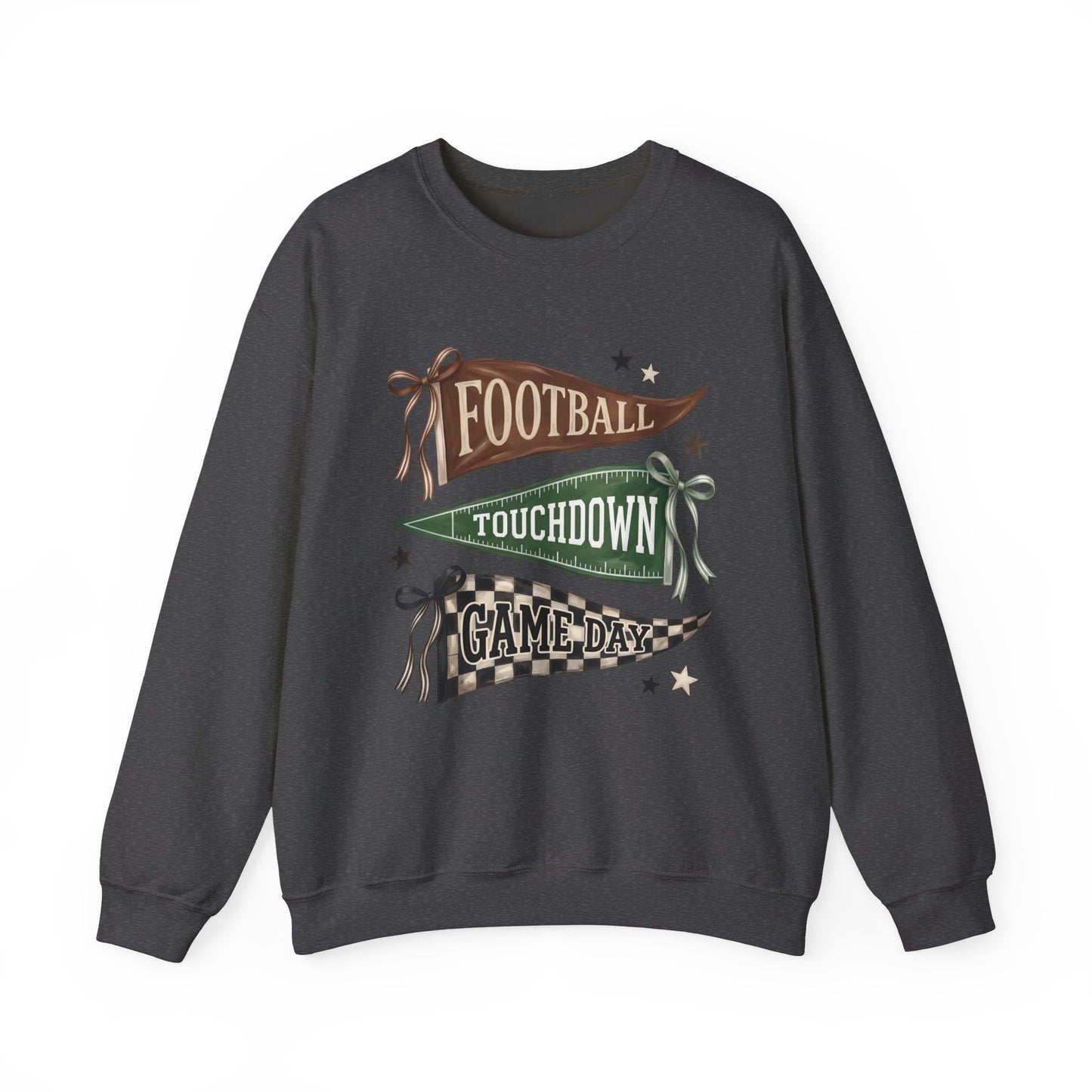 GILDAN - Football Touchdown Game Day Crewneck Sweatshirt
