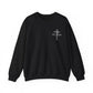 GILDAN - GET DOWN IN THE GOSPEL ADULT SWEATSHIRT GRAY CAMO CROSS