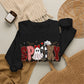 GILDAN - Spooky Mama Sweatshirt – Cute Halloween Ghost & Pumpkin Graphic Crewneck