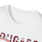 Cougars Bow Baseball T-Shirt — Cheer Team Spirit Tee