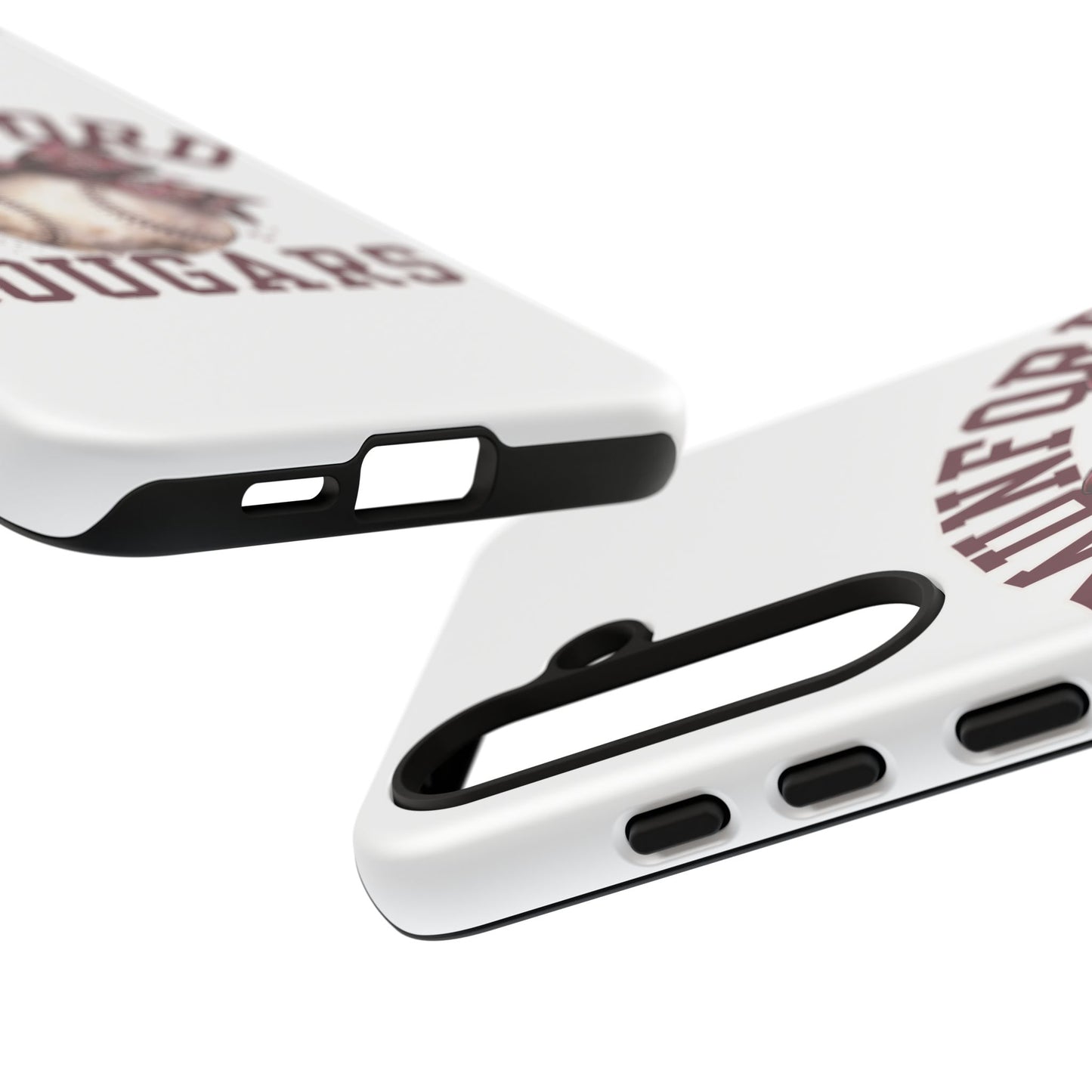 *** NEED TO PERSONALIZE THIS ? - DO NOT PURCHASE THIS ITEM - EMAIL ME @REFININGFAITHCOMPANY@GMAIL.COM - Munford Cougars Baseball Phone Case - Tough Cases Sports Team Phone Cover