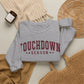 GILDAN - Touchdown Season Crewneck Sweatshirt — Football Game Day Pullover