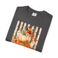 COMFORT COLORS - Pumpkin Stack 'Boo Y'all' Fall T-Shirt — Autumn Floral Halloween Tee