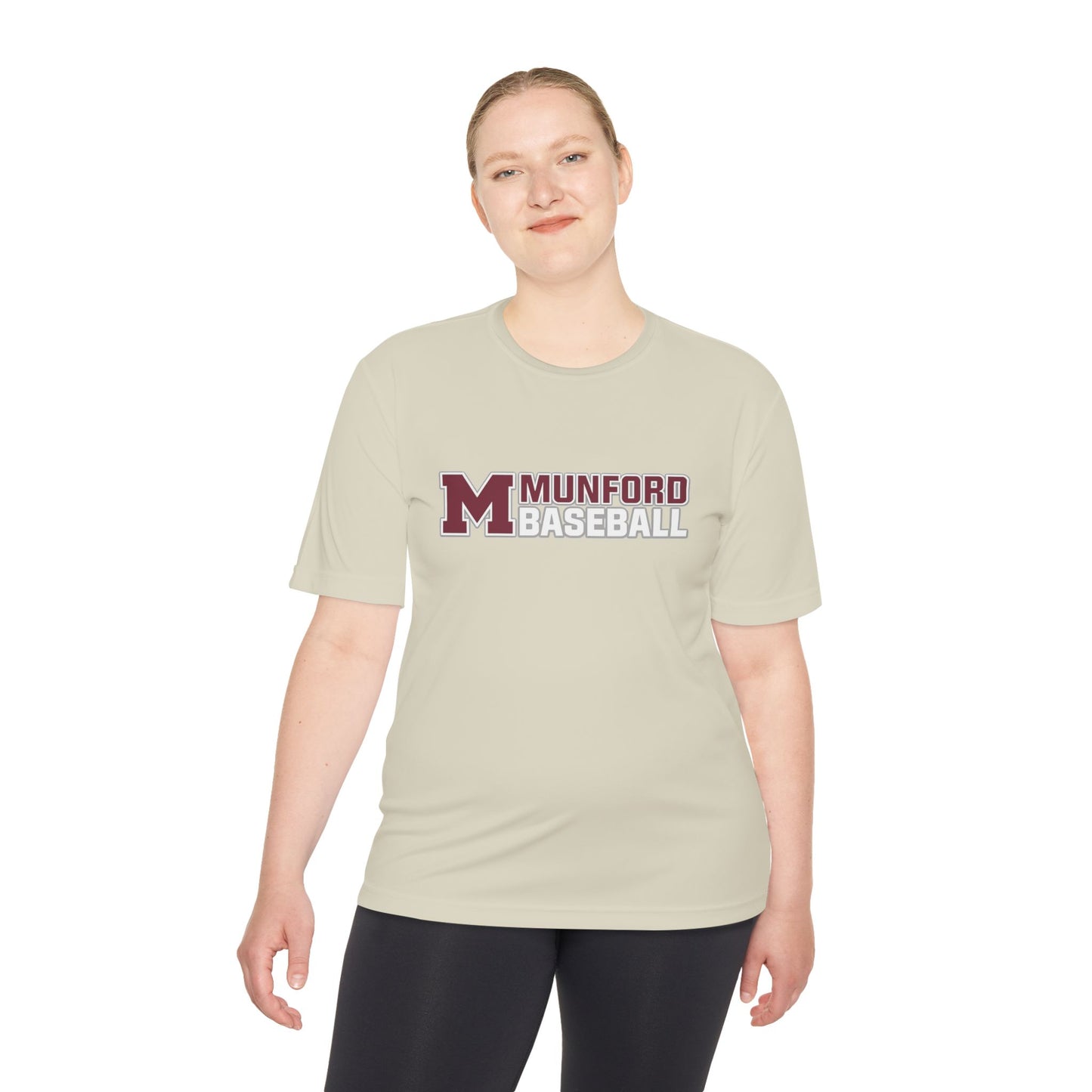 Munford Baseball Moisture-Wicking Tee