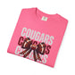 COMFORT COLORS - Cougars Football Bow T-Shirt