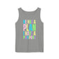 COMFORT COLORS - Inspirational Tank Top — "He Has a Plan, I Have a Purpose" Motivational Graphic Tank