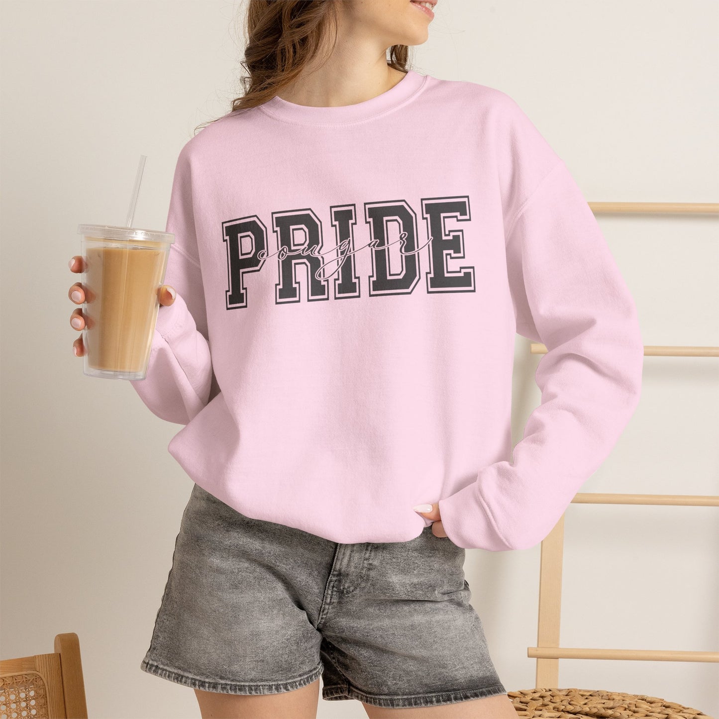 GILDAN -Pride Collegiate Crewneck Sweatshirt