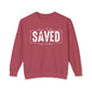 COMFORT COLORS - Saved By Grace Sweatshirt — Christian Inspirational Crewneck