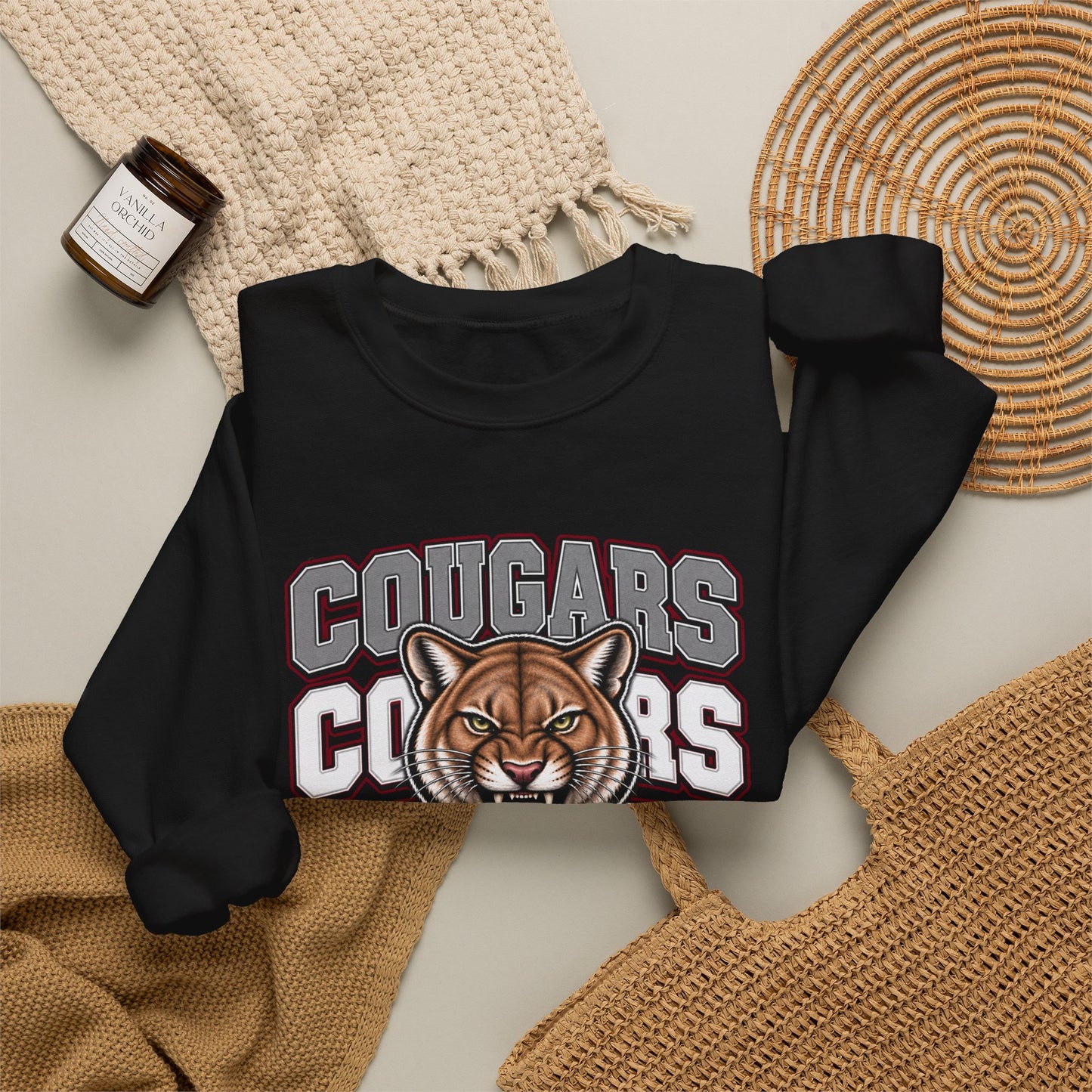 GILDAN - Cougars They Ain't Like Us Crewneck Sweatshirt