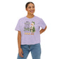 COMFORT COLOR CROP TOP - Mom Trusting God Tee — "Keep Her Ducks in a Row" Cute Duck Mom Shirt