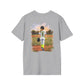 ** PERSONALIZE IT ** Customized Softball Player Backprint T-Shirt With Front Team Logo