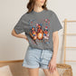 COMFORT COLORS - Patriotic Chickens T-Shirt — 4th of July Farm Animal Graphic Tee