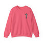 GILDAN - GET DOWN IN THE GOSPEL ADULT SWEATSHIRT GRAY CAMO CROSS