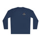 Christian Shield & Swords Long Sleeve Tee — "Get Down on Your Knees" Faith Graphic