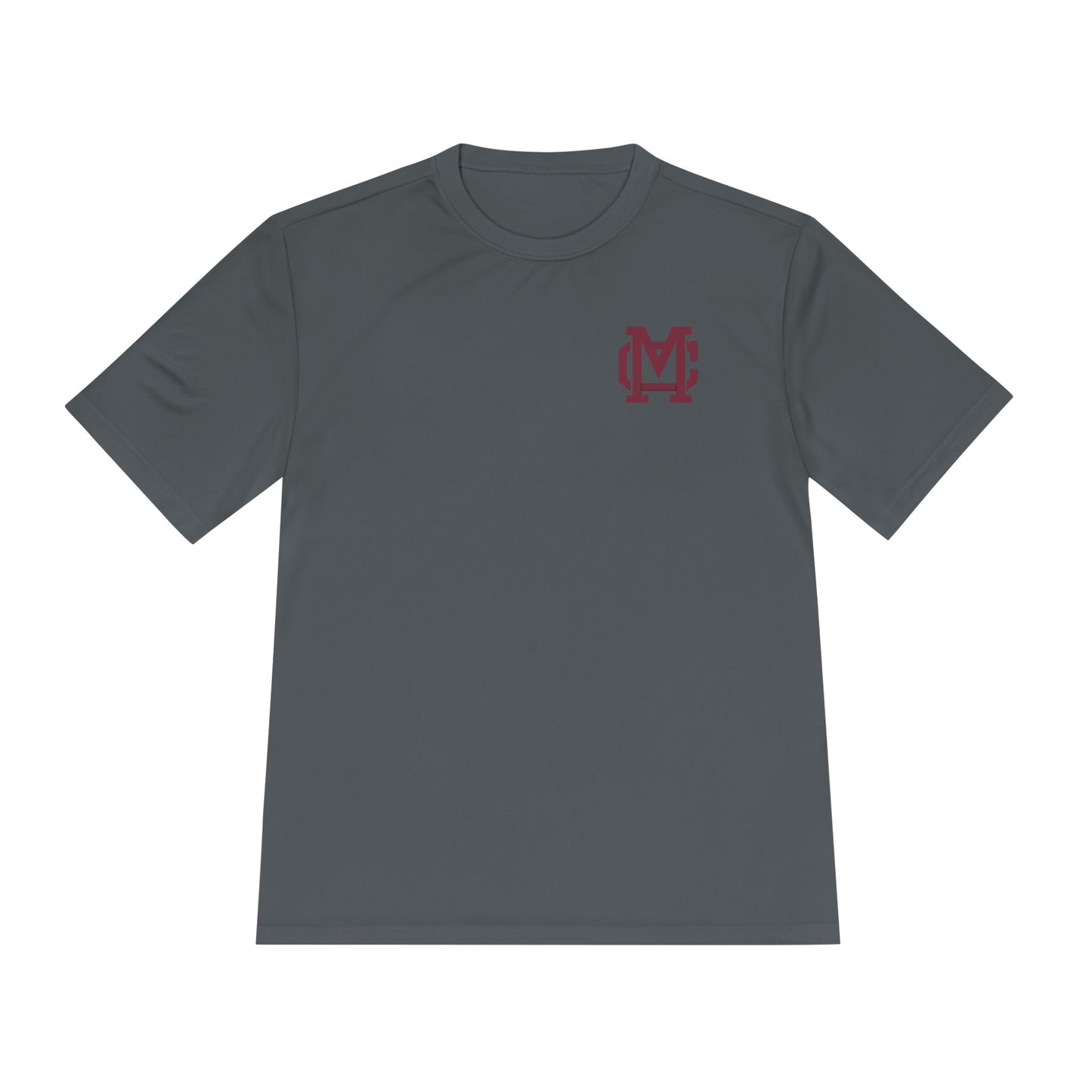 Moisture-Wicking Performance Tee with Maroon MC Chest Logo