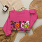 GILDAN - Halloween "Trick or Treat" Crewneck Sweatshirt - Cute Spooky Candy Graphic