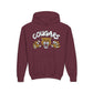 YOUTH COUGARS HOODIE WHITE FONT
