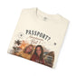 *** SPECIAL ORDER - RHONDA FREEMAN *** Travel Buddies T‑Shirt — "Passport? Maximum? Bet!" Retro Vacation Photo Tee