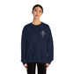 GILDAN - GET DOWN IN THE GOSPEL ADULT SWEATSHIRT GRAY CAMO CROSS