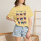 COMFORT COLORS God Says I Am Patriotic Ribbon T-Shirt