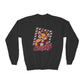 GILDAN - Cougars Youth Crewneck Sweatshirt — Cute Mascot Cougar Kid’s School Spirit Pullover