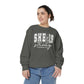 COMFORT COLORS - Classic White Sweatshirt — Garment-Dyed Cozy Crewneck