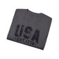 GILDAN - USA EST.1776 T-Shirt — Vintage Patriotic American Tee for 4th of July