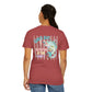 COMFORT COLORS - Catch me at the lake 2 side design tee
