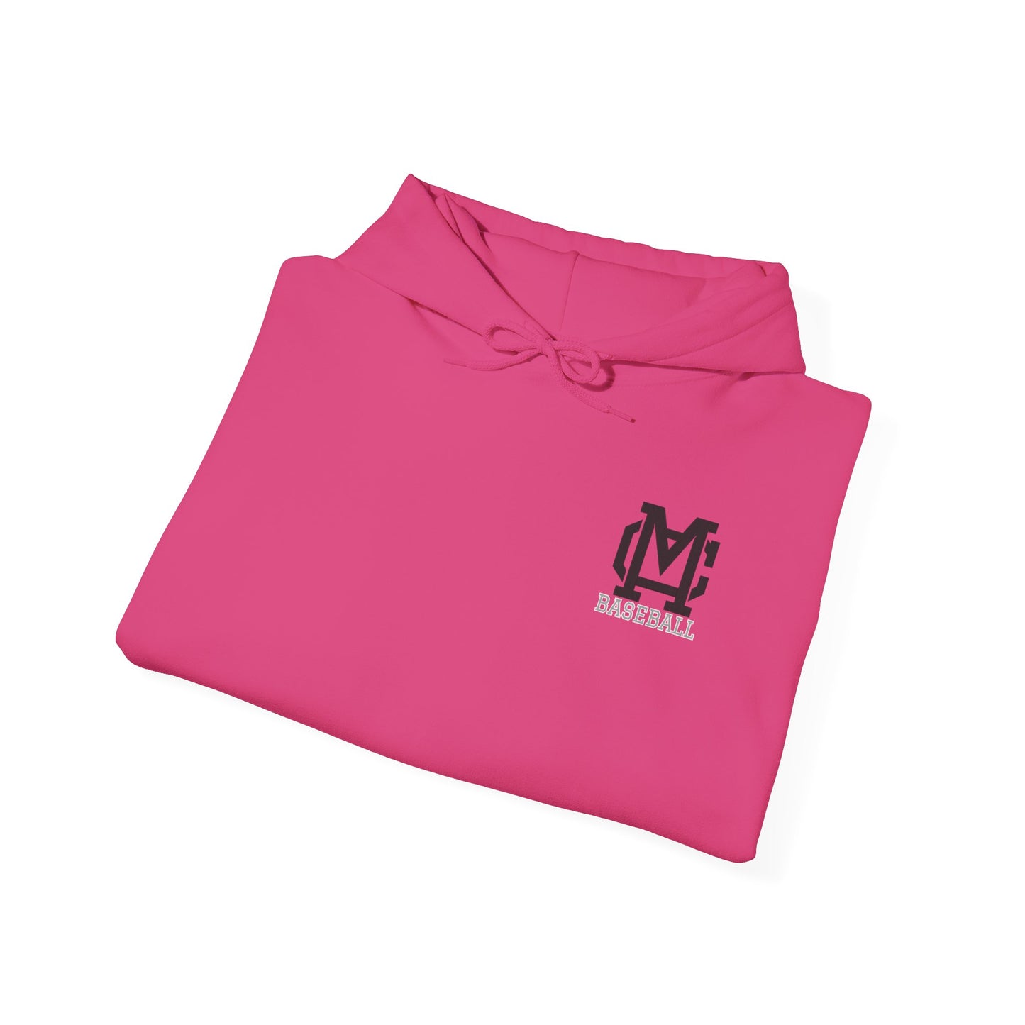 Munford Cougars Baseball Adult Hoodie | Munford M Logo Sweatshirt