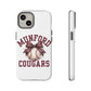 *** NEED TO PERSONALIZE THIS ? - DO NOT PURCHASE THIS ITEM - EMAIL ME @REFININGFAITHCOMPANY@GMAIL.COM - Munford Cougars Baseball Phone Case - Tough Cases Sports Team Phone Cover