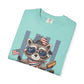 COMFORT COLORS - Patriotic Raccoon America T-Shirt