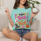 COMFORT COLORS - Trick or Treat Halloween Tee — Cute Ghost, Pumpkin & Candy Graphic T-Shirt