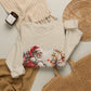 GILDAN - Christmas Santa and Reindeer Crewneck Sweatshirt