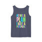 COMFORT COLORS - Inspirational Tank Top — "He Has a Plan, I Have a Purpose" Motivational Graphic Tank