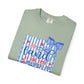 COMFORT COLORS - Patriotic "Land of the Free, Because of the Brave" T-Shirt