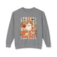 COMFORT COLORS - Boo Y'all Halloween Sweatshirt — Cute Ghost & Pumpkin Fall Crewneck