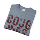 COMFORT COLORS - Cougars Distressed Paw T-Shirt