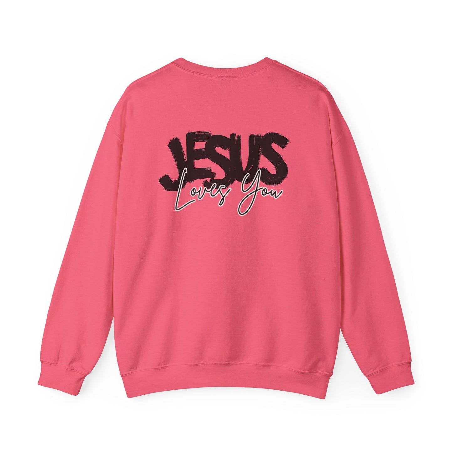 JESUS LOVES YOU NEUTRAL ADULT SWEATSHIRT