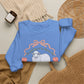 GILDAN - HE LEFT THE 99 WITH RIBBON FRAME ADULT SWEATSHIRT - FRONT AND BACK PRINT