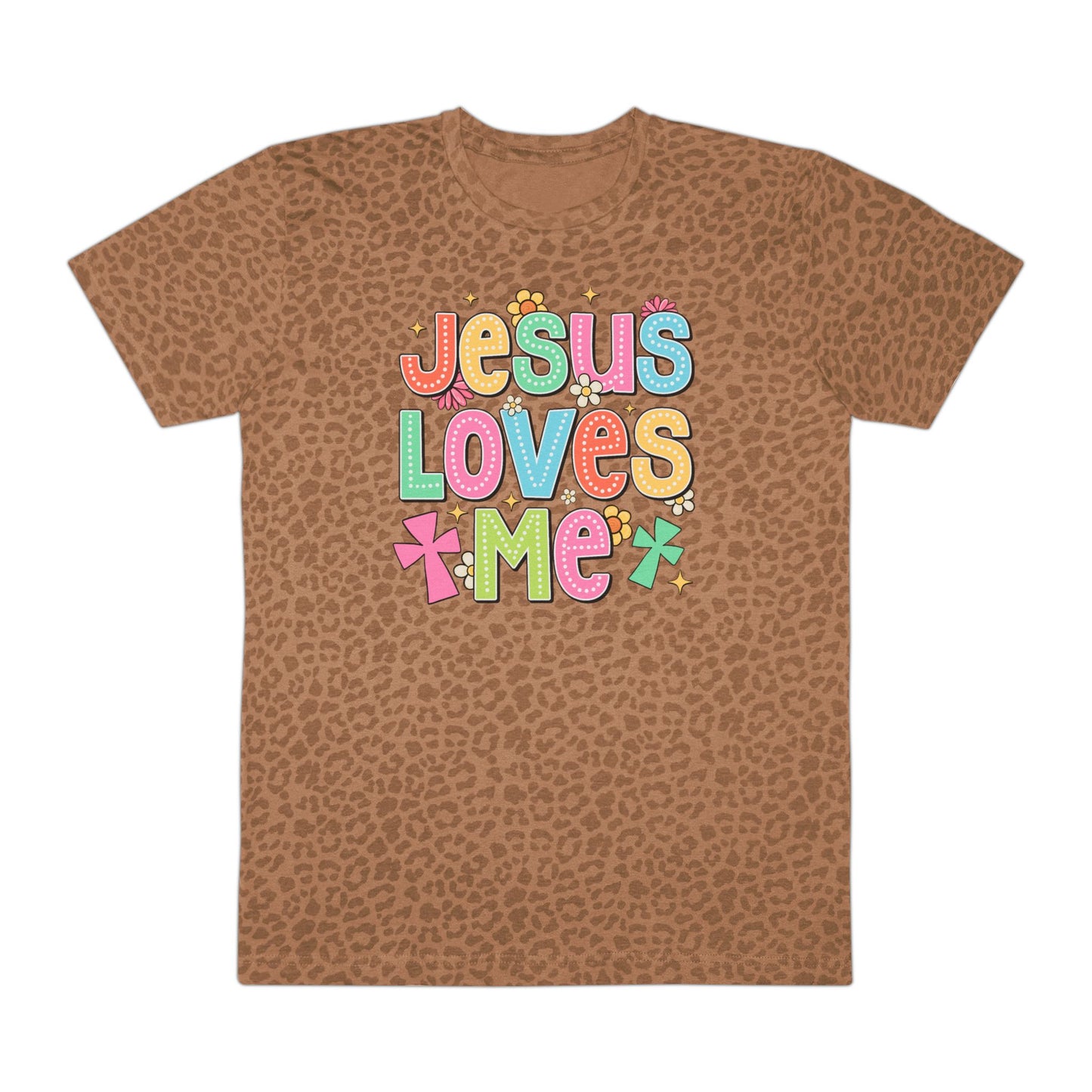 Jesus Loves Me T-Shirt — Colorful Christian Faith Tee