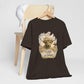 Christian Cow Graphic Tee - "Don't Follow the Herd, Follow the Word" Floral Cross T-Shirt