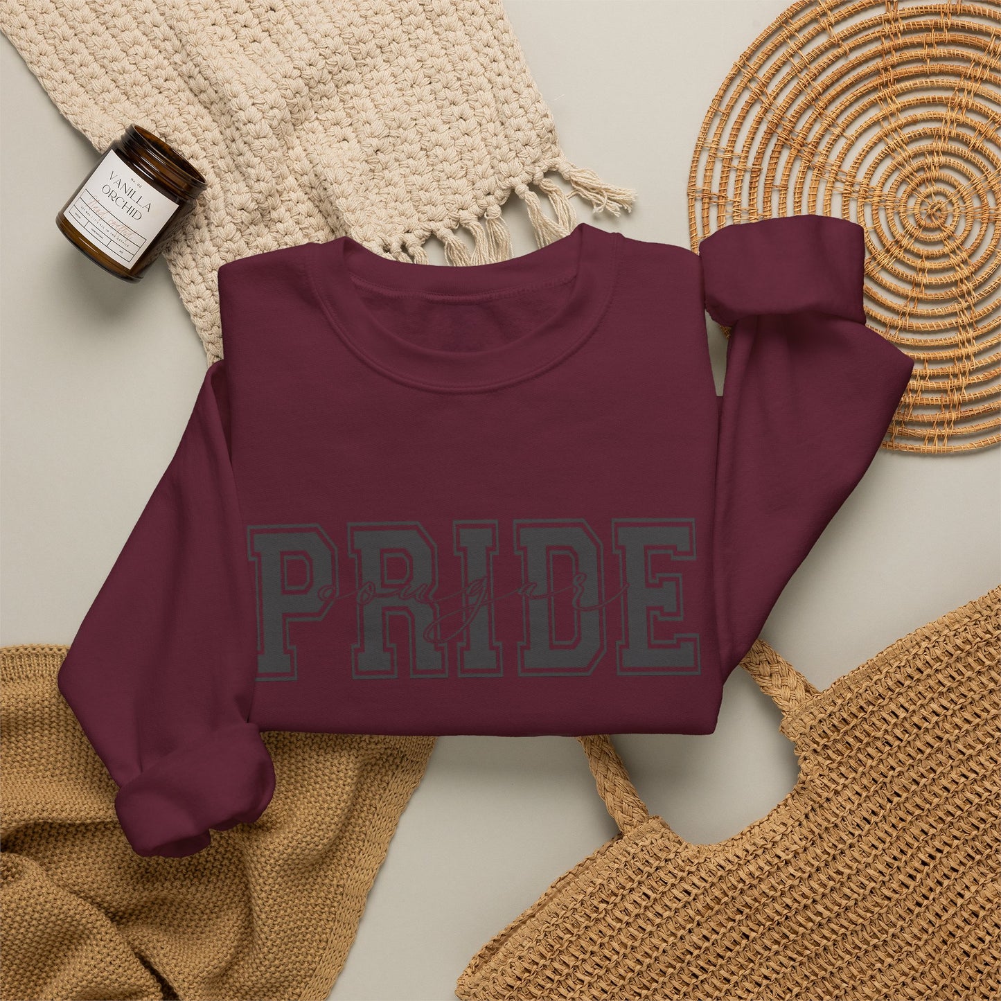 GILDAN -Pride Collegiate Crewneck Sweatshirt