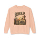 COMFORT COLORS - Behold the Lamb Sweatshirt — Christian Easter Crewneck
