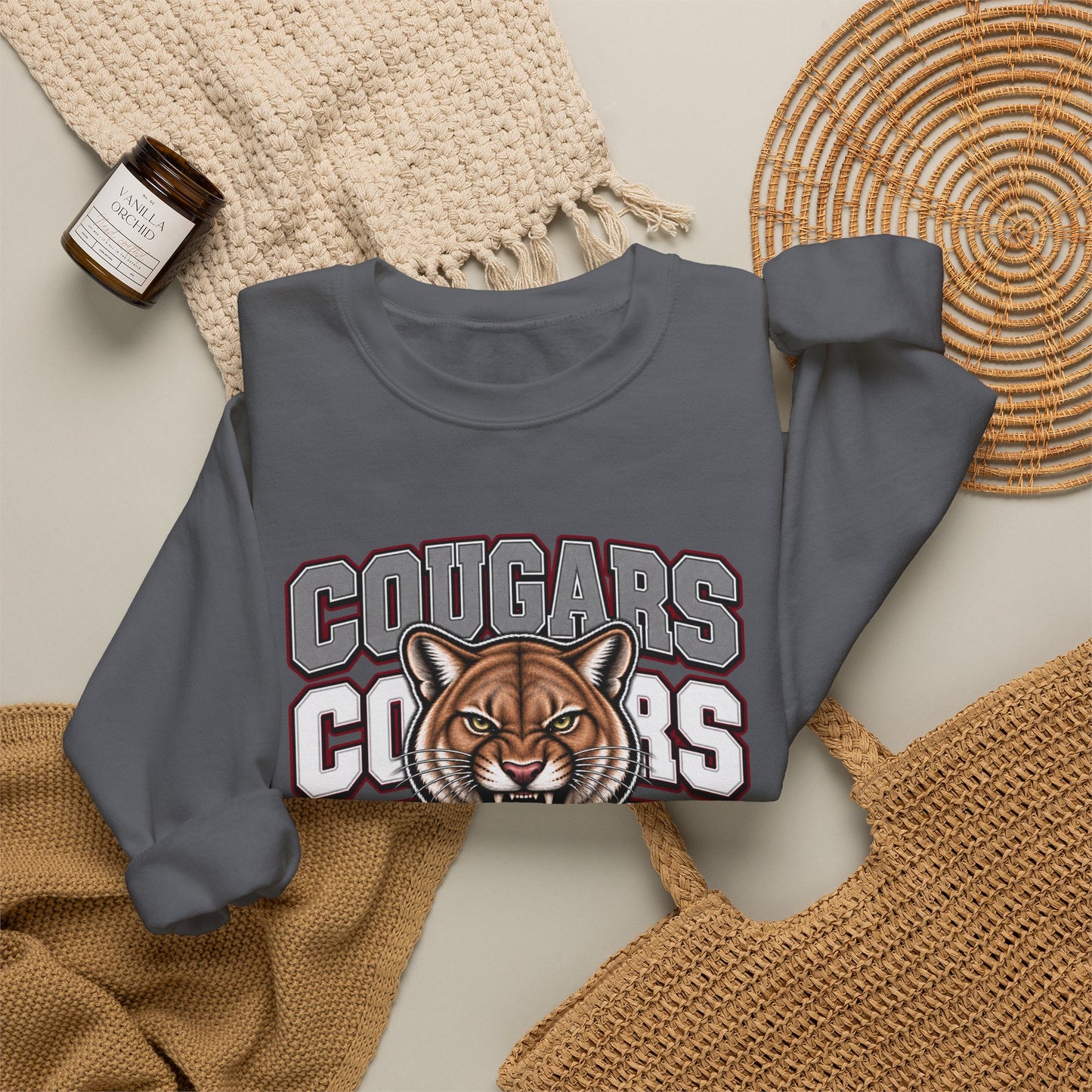 GILDAN - Cougars They Ain't Like Us Crewneck Sweatshirt