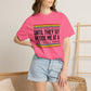 COMFORT COLORS - Softball Game T-Shirt – "People Think I'm Nice Until They Sit Beside Me at a Softball Game"