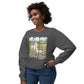 COMFORT COLORS - Shepherd Lamb Crewneck Sweatshirt — "Thou Wilt Keep Him in Perfect Peace" Floral Lamb Design